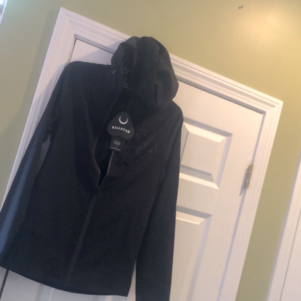 Killstar DOWN N OUT SPORTS HOODIE XS jacket nwt - Picture 3 of 9